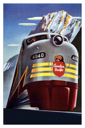Canadian Pacific vintage travel poster